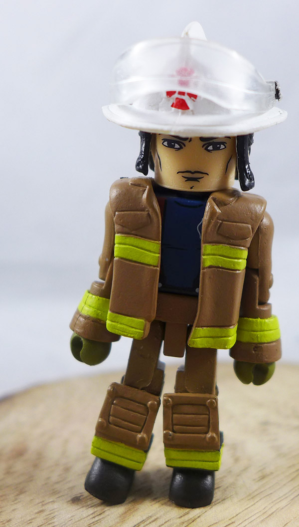 Smoke Jumper Fire Chief 3 Partial Loose Minimate (Elite Heroes 4 Pack Box Set)