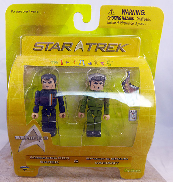 Ambassador Sarek and Spock's Brain Variant (Star Trek Wave 3)
