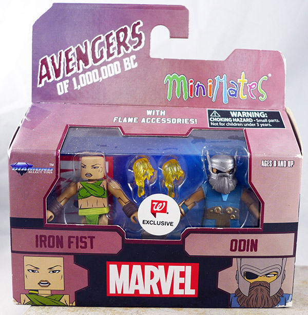 Iron Fist and Odin (Marvel Walgreens Avengers 1,000,000 BC Two Packs)