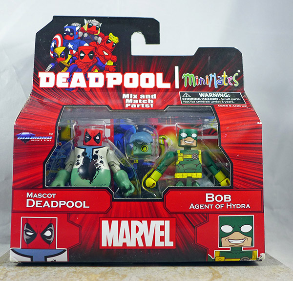 Mascot Deadpool and Bob Agent of Hydra (Marvel Wave 65)