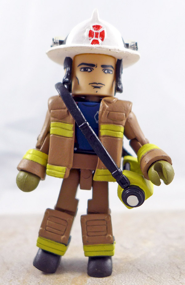 Smoke Jumper Fire Chief 3 Partial Loose Minimate (Elite Heroes Box Set)