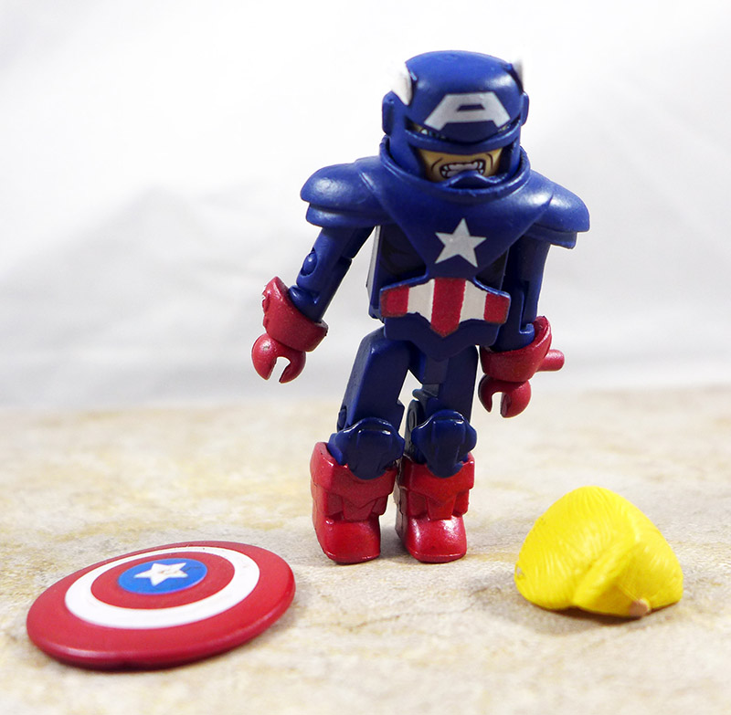 Armored Captain America Loose Minimate (Marvel Captain America Through the Ages Box Set)