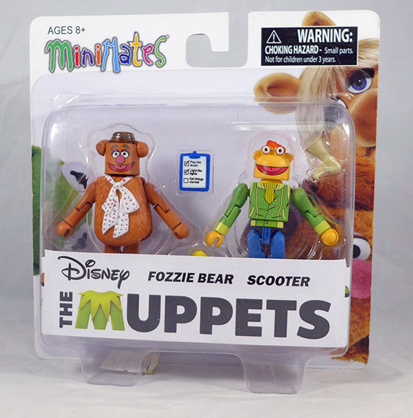 Fozzie Bear and Scooter (Muppets Series 1)