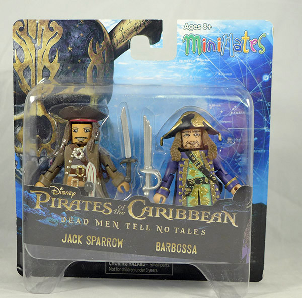 Jack Sparrow and Barbossa (Pirates of the Caribbean Dead Men Tell No Tales TRU Wave 1)