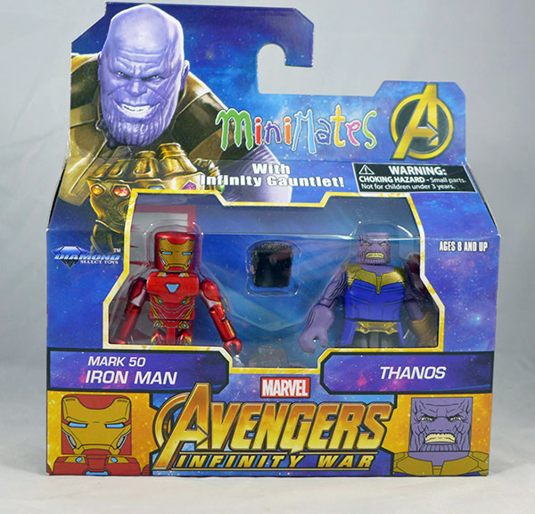 Mark 50 Iron Man and Thanos (Marvel Walgreens Infinity War Wave 1)