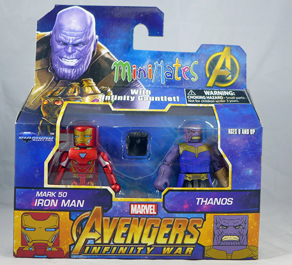 Mark 50 Iron Man and Thanos (Marvel Walgreens Infinity War Wave 1)