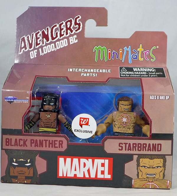 Black Panther and Starbrand (Marvel Walgreens Avengers 1,000,000 BC Two Packs)