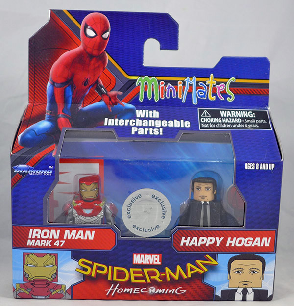 Iron Man Mark 47 and Happy Hogan (Marvel TRU Spider-Man Homecoming Two Packs)