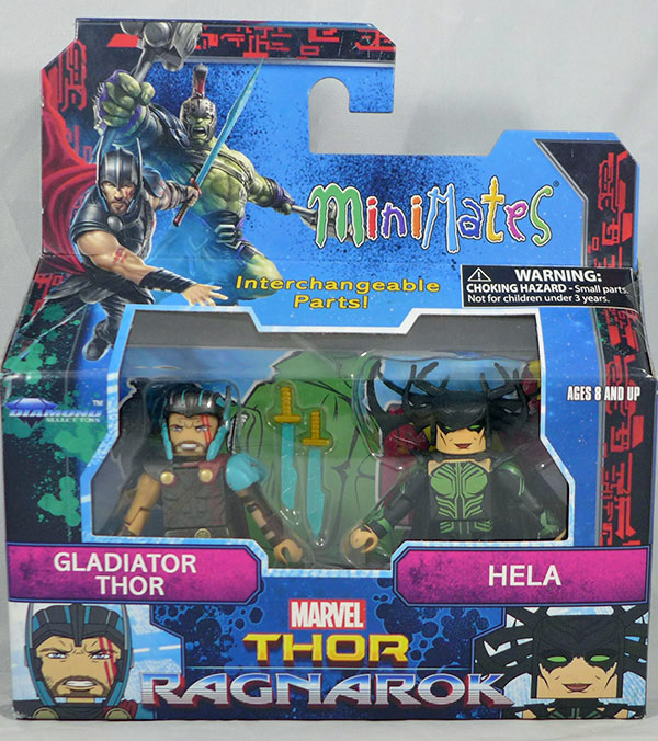 Gladiator Thor and Hela (Marvel TRU Thor: Ragnarok Two Packs)