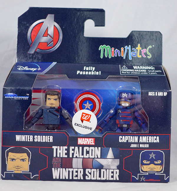 Winter Soldier and Captain America (John F. Walker) (Marvel Walgreens Falcon and Winter Soldier Two Packs)