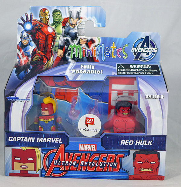 Captain Marvel and Red Hulk (Marvel Walgreens Wave 7)
