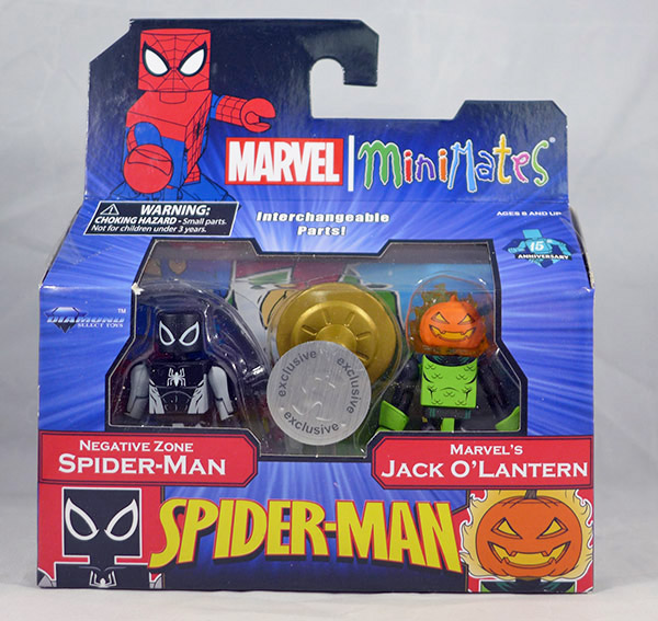 Negative Zone Spider-Man and Marvel's Jack O'Lantern (Marvel TRU Wave 25)