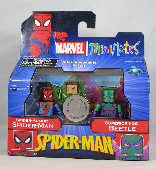 Spider-Armor Spider-Man and Superior Foe Beetle (Marvel TRU Wave 25)
