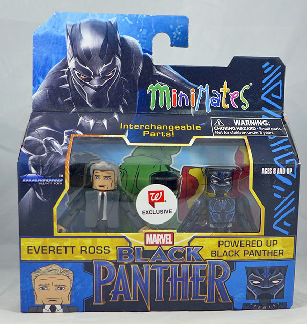 Everett Ross and Powered Up Black Panther (Marvel Walgreens Black Panther Two Packs)