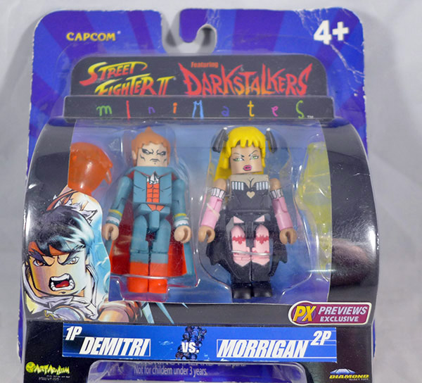 Demitri (P2) and Morrigan (P2) (Street Fighter II Exclusive Two Packs)