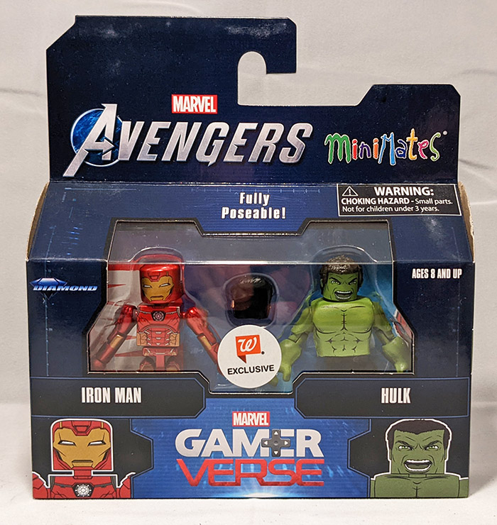 Iron Man & Hulk Gamerverse Walgreens Exclusive Minimates