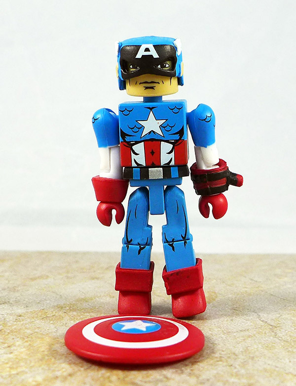 Captain America Partial Loose Minimate (Marvel 'Best Of' Wave 1)