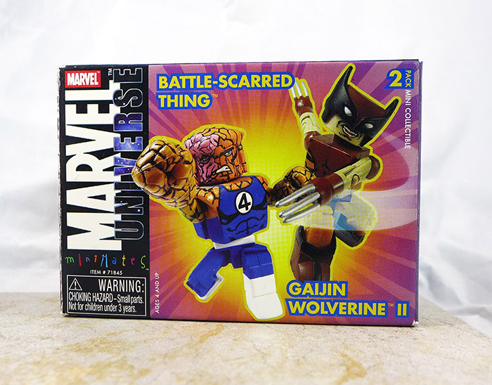 Battle-Scarred Thing and Gaijin Wolverine II (Marvel Wave 9)