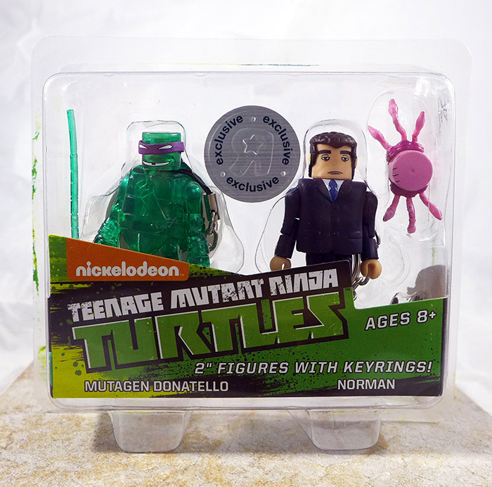 Mutagen Donatello and Norman Loose Minimate (TMNT TRU Series 2)