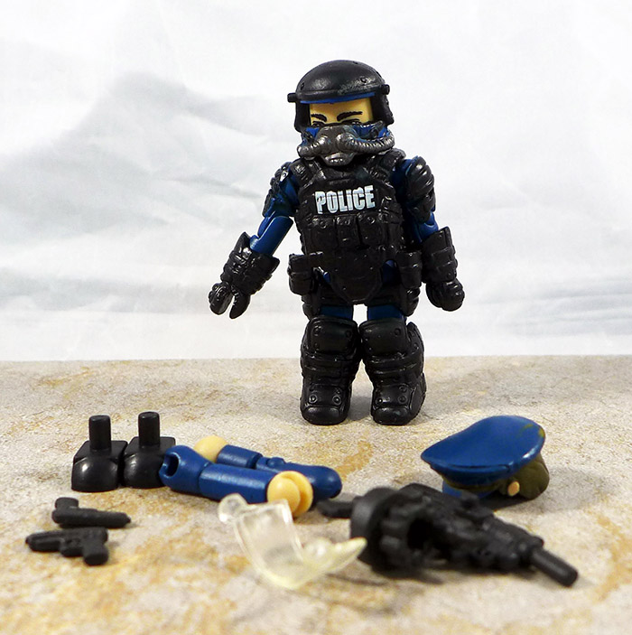Law Enforcement Officer 1 Loose Minimate (Elite Heroes Wave 1)