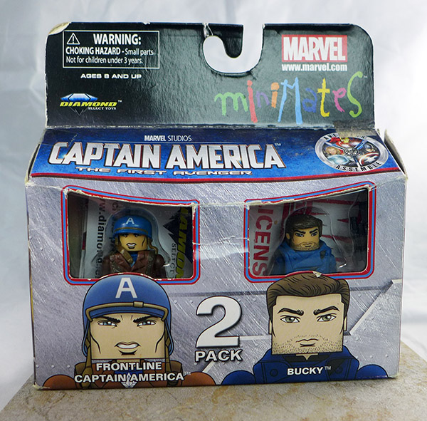 Frontline Captain America and Bucky (Marvel Wave 40)