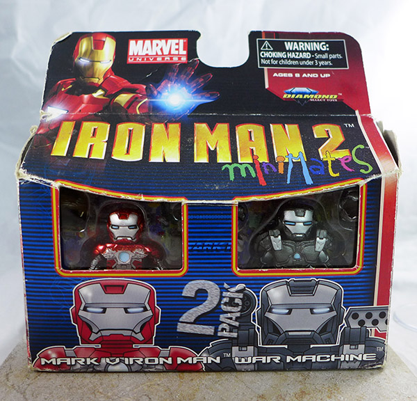 Mark V Iron Man and War Machine (Marvel Wave 35)