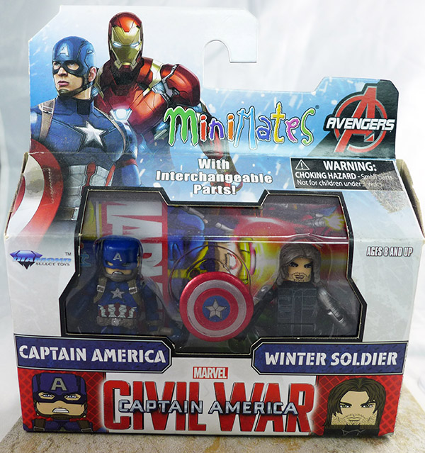 Captain America and Winter Soldier (Marvel Wave 66)