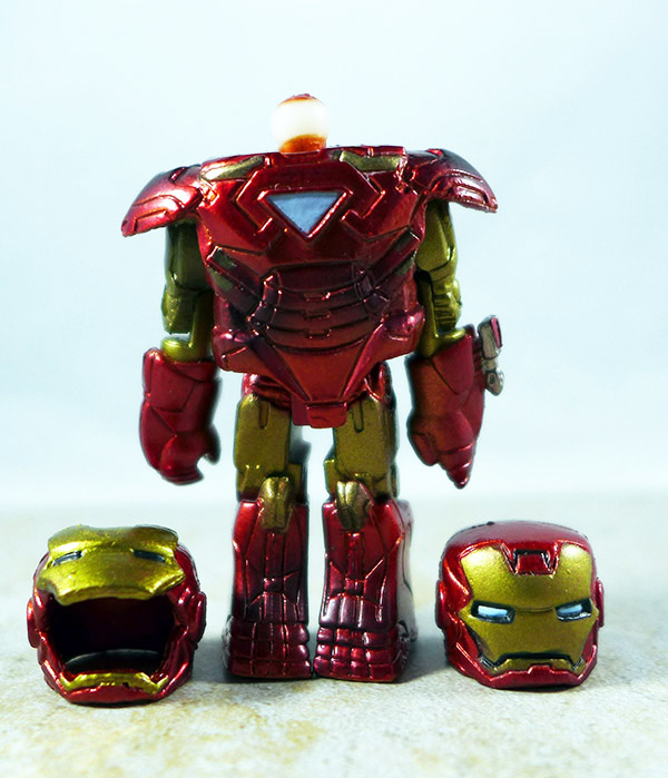Battle Damaged Mark VI Iron Man Partial Loose Minimate (Marvel Iron Man 2 Battle Tactics Box Set)