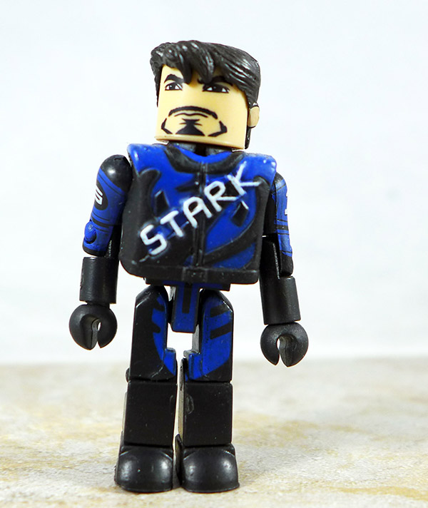 Race Track Tony Stark Partial Loose Minimate (Marvel Iron Man 2 Battle Tactics Box Set)