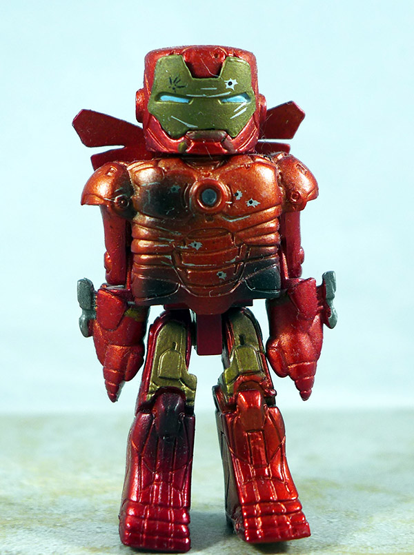 Battle Damaged Mark III Iron Man Partial Loose Minimate (Marvel Hostile Takeover Box Set)
