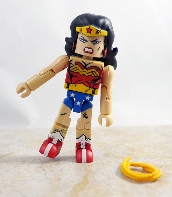 Battle-Damaged Wonder Woman Loose Minimate (DC Minimates Series 6)